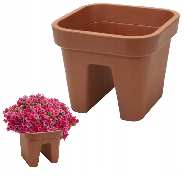 Balkónový box 29 x 29 cm, plast